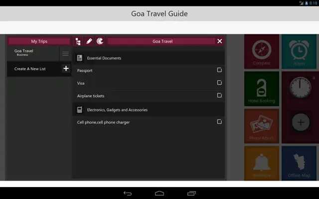 Goa android App screenshot 6